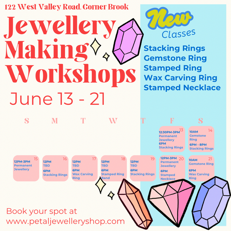Jewellery Making Workshops (Deposit + Booking)