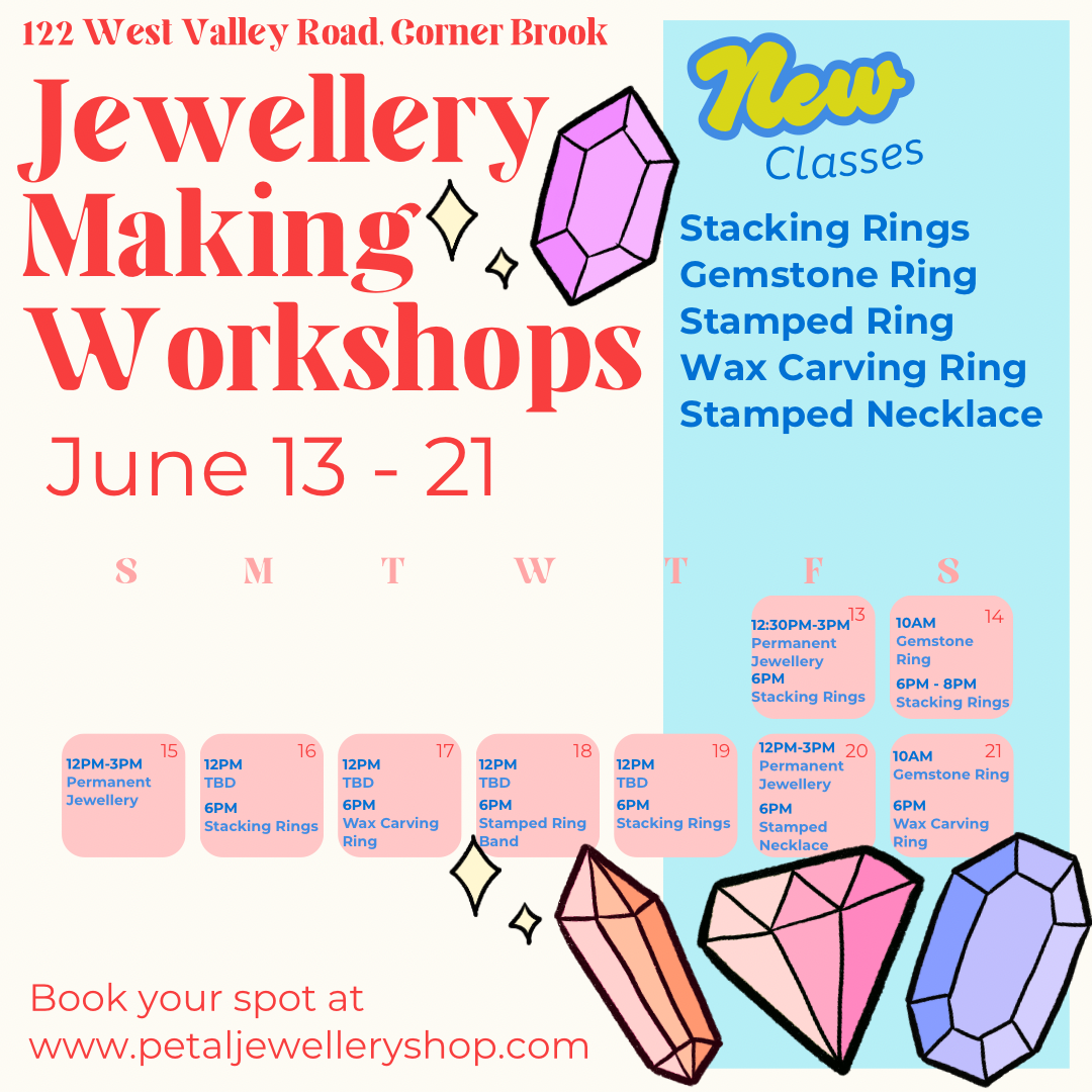 Jewellery Making Workshops (Deposit + Booking)