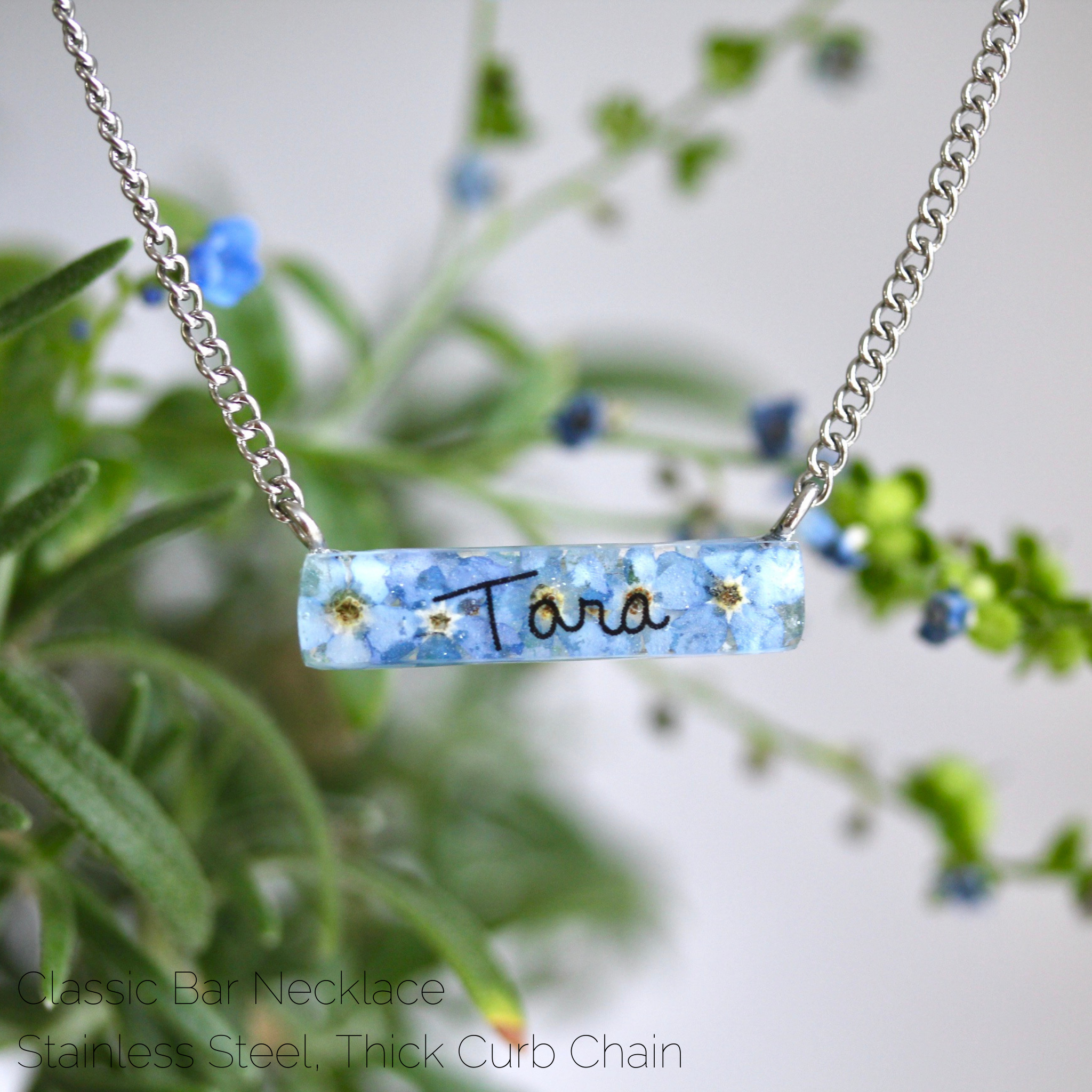 Classic Bar Necklace Petal Jewellery Shop