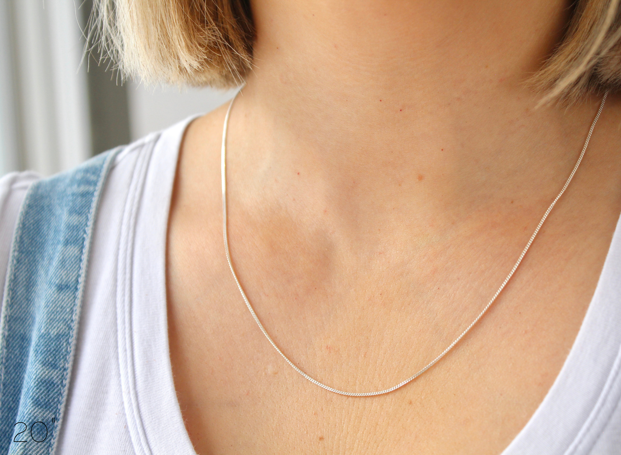 Reflect XL Curb Chain Gold Necklace | Wanderlust + Co
